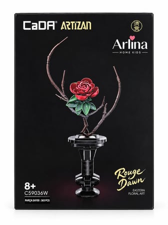 Arlina Home Kids CaDA Artizan Rouge Dawn Yapı Oyuncakları 363 Parça