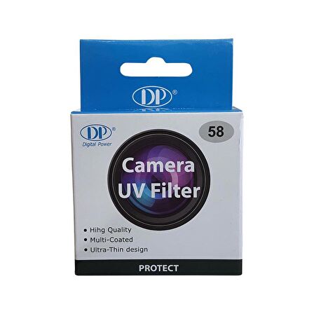 Dp 58mm Uv Filtre