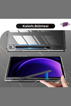 Galaxy Tab S10 FE Uyumlu 10.9" Katlanabilen Standlı Smart Cover Akıllı Tablet Kılıfı
