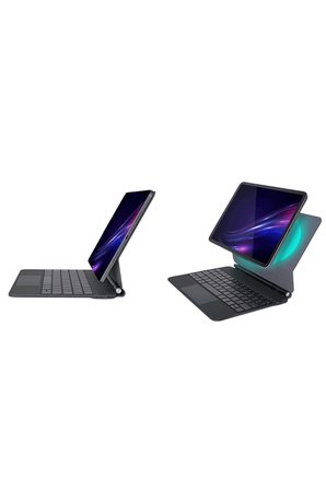 iPad 11. Nesil A16 2025 Uyumlu Magic Style Manyetik Yapışmalı Klavyeli Tablet Kılıfı