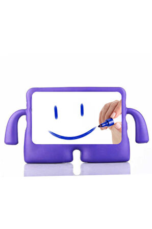 Via S48 Uyumlu Tam Koruma Sağlayan Eğlenceli Karakterli Koko Çocuk Tablet Kılıfı