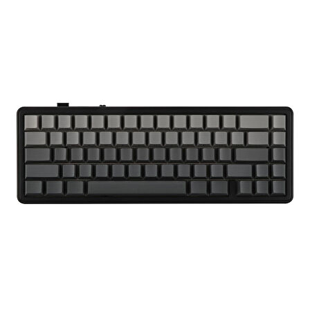 Aula F65 GrayWood V3 Switch Mekanik RGB TKL Makrolu Hot Swap Kablosuz Klavye Gri