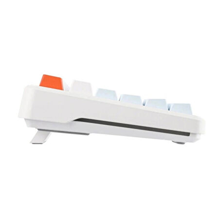 AULA F87 Pro White Blue LEOBOG Nimbus V3 Switch RGB Kablosuz Hotswap Mekanik Gaming Klavye