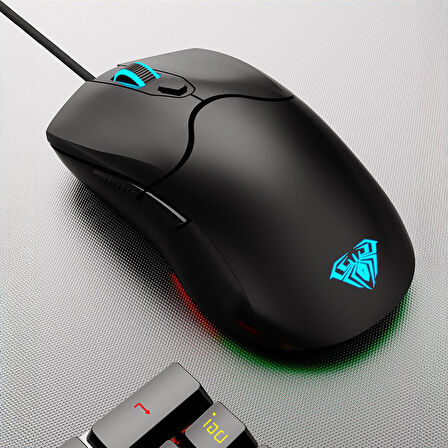 Aula S13 3600DPI RGB Optik Oyuncu Gaming Mouse