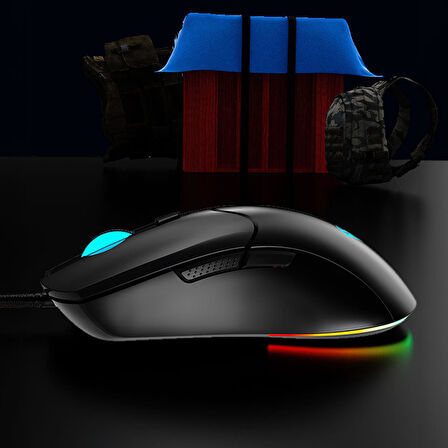 Aula S13 3600DPI RGB Optik Oyuncu Gaming Mouse