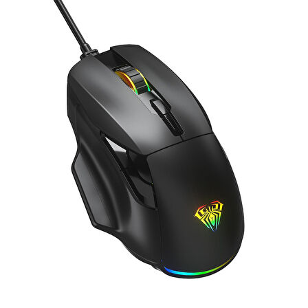 Aula F815 12800DPI Rainbow 7 Tuşlu Makro Optik Gaming Oyuncu Mouse