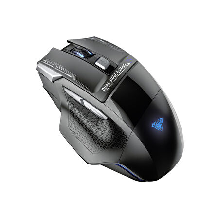 Aula SC550 4800DPI 7 Tuşlu Makrolu 2.4GHz Kablosuz Optik RGB Oyuncu Mouse Siyah