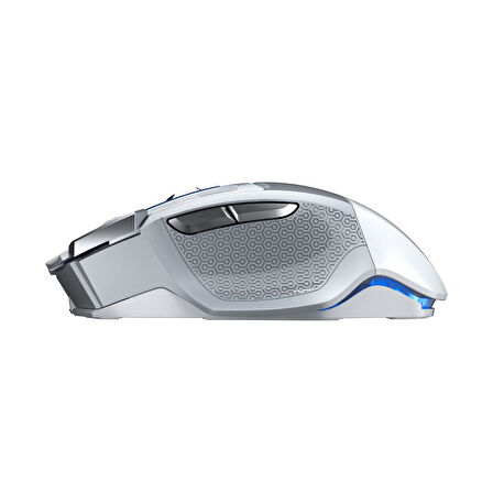 Aula SC550 4800DPI 7 Tuşlu Makrolu 2.4GHz Kablosuz Optik RGB Oyuncu Mouse Beyaz