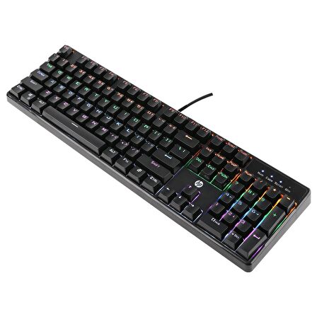 HP GK100F RGB Işıklı Mekanik Gaming Klavye