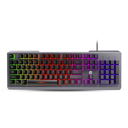 Hp K100 Rainbow Mekanik Gaming Klavye Ingilizce Q