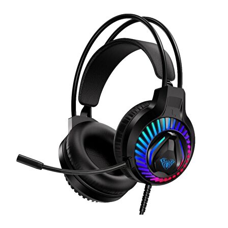 Aula S605 Rainbow 3.5mm Jack + USB Gaming Mikrofonlu Oyuncu Kulaklığı