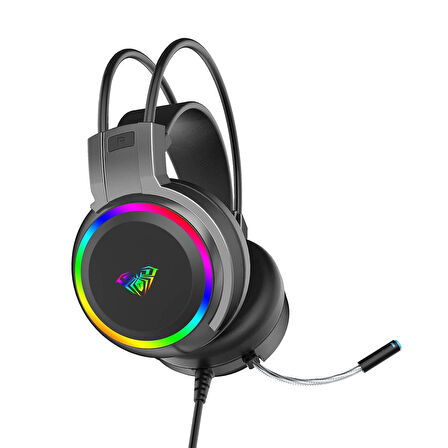 Aula S608 Rainbow 3.5mm + USB-A Gaming Oyuncu Kulaküstü Kulaklık