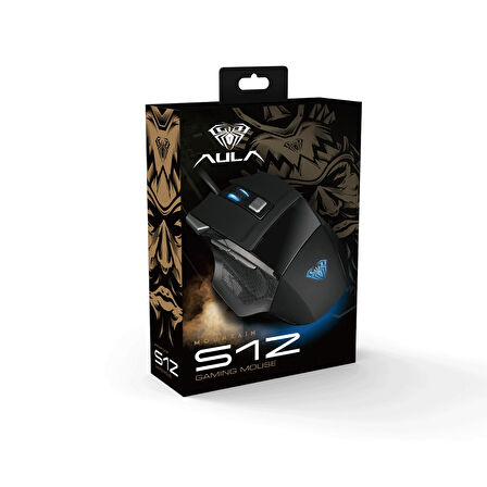 Aula S12 2400 DPI 7 Tuşlu Makrolu Kablolu Optik Gaming Oyuncu Mouse