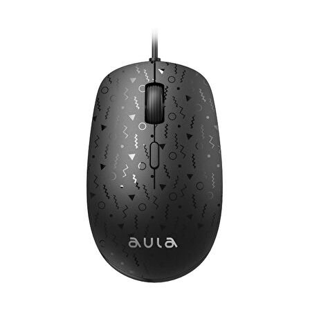 Aula AM106 1000-1600-2000 DPI USB Kablolu Optik Mouse