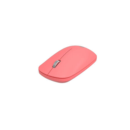 Lenovo Lecoo WS214 Kablosuz 1200DPI 3 Tuşlu Optik Mouse Pembe