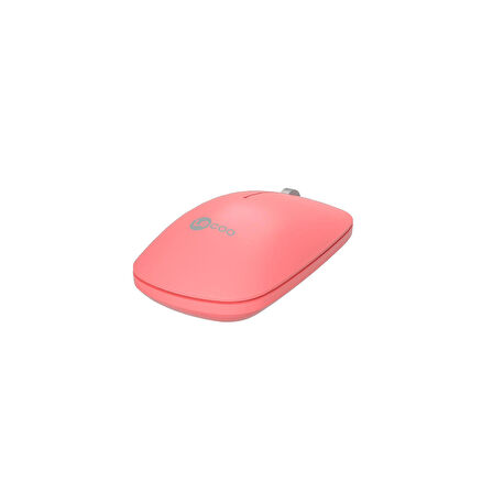 Lenovo Lecoo WS214 Kablosuz 1200DPI 3 Tuşlu Optik Mouse Pembe