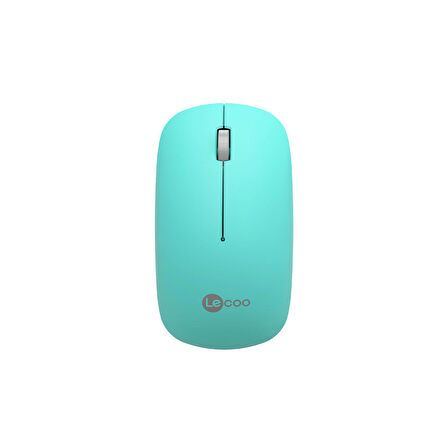 Lenovo Lecoo WS214 Kablosuz 1200DPI 3 Tuşlu Optik Mouse Turkuaz