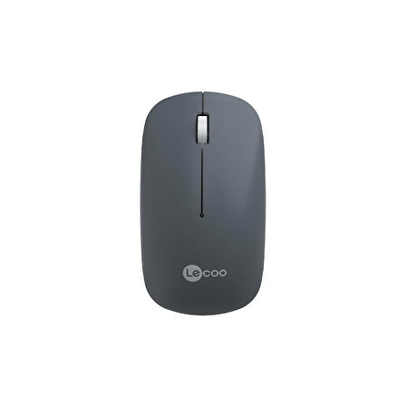 Lenovo Lecoo WS214 Kablosuz 1200DPI 3 Tuşlu Optik Mouse Gri