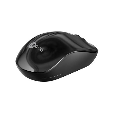 Lenovo Lecoo WS206 Kablosuz 1200DPI 3 Tuşlu Optik Mouse Siyah