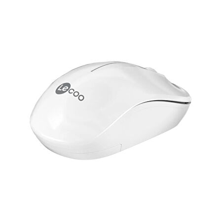 Lenovo Lecoo WS206 Kablosuz 1200DPI 3 Tuşlu Optik Mouse Beyaz