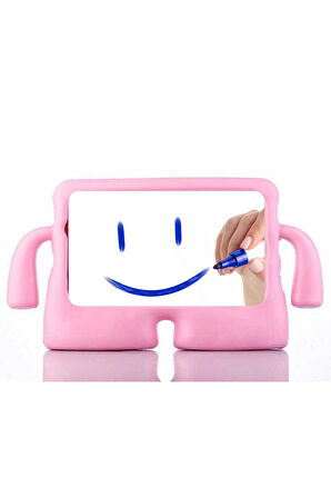Via S48 Uyumlu Tam Koruma Sağlayan Eğlenceli Karakterli Koko Çocuk Tablet Kılıfı