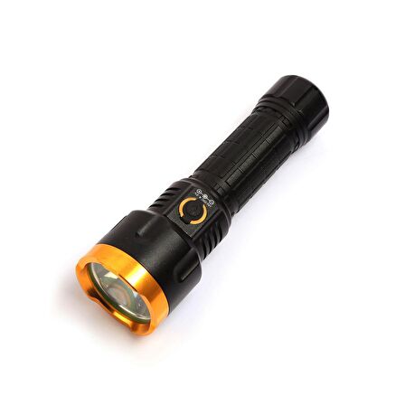 Powerdex Pd-6572 Su Geçirmez şarjlı Profesyonel El Feneri