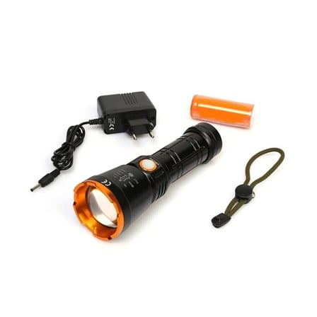 S'82 PD-6682 Tekne El ve Baş Feneri 4800 mAh Süper LED Darbeye Dayanıklı Yağmur Su Geçirmez