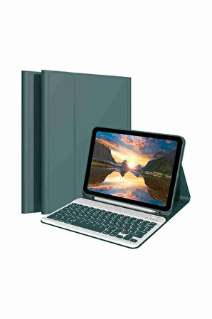 Galaxy Tab A9 Plus Uyumlu X210/X215/X216/X218 Klavyeli Tablet Kılıfı