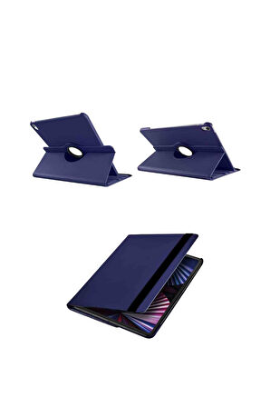 iPad 11. Nesil 2025 A16 Uyumlu 360° Yatay Dikey Dönebilen Deri Tablet Kılıfı