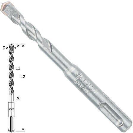 Bosch SDS Plus-1 8X110mm Hilti Ucu 