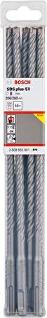 Bosch SDS-Plus 5X Matkap Uç 8x200x260mm Taş ve Beton 10'lu Paket