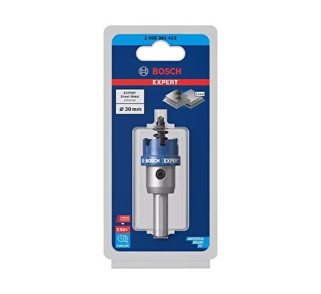 Bosch Expert 30 mm Elmaslı İnox Panç Adaptörlü 2608901413