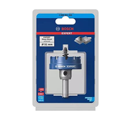 Bosch Expert 51 mm Elmaslı İnox Panç Adaptörlü 2608901434