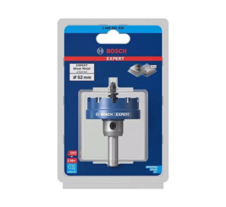 Bosch Expert 52 mm Elmaslı İnox Panç Adaptörlü 2608901435