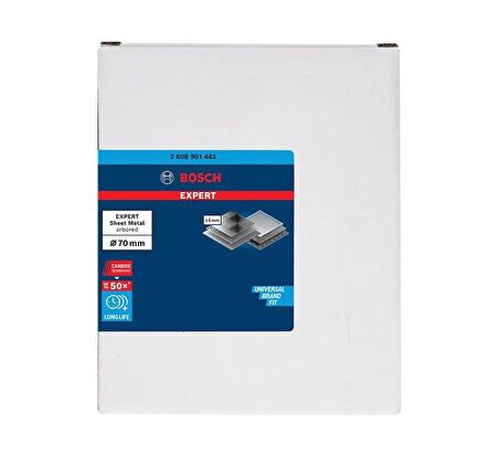 Bosch Expert 70 mm Elmaslı İnox Panç Adaptörlü 2608901443