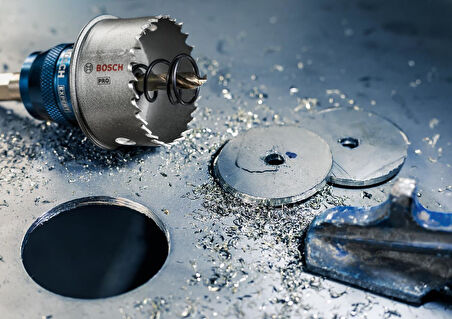 Bosch Pro 64 mm Yaylı İnox ve Çelik Kesim Panç