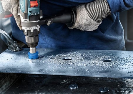 Bosch EXPERT 40 mm Elmaslı İnox Panç Adaptörü