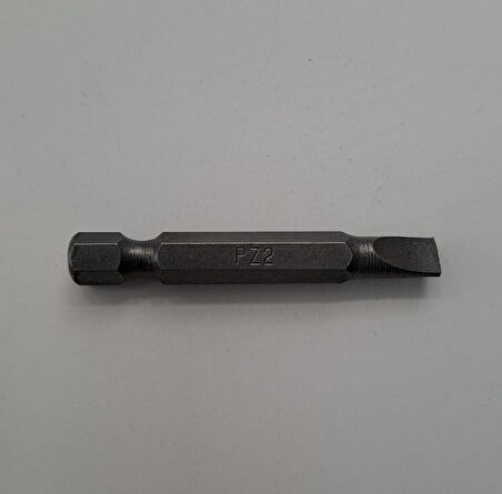 REAL ÖZS BİTS DÜZ UÇ PZ2 x 50mm - MATKAP VİDA SIKMA UCU - DÜZ UÇ