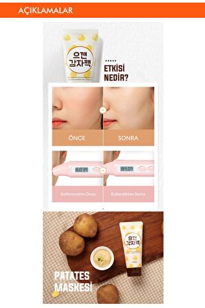 Güneşten Yıpranmış Ciltler İçin Uyku Maskesi 130ml APIEU Mashed Potato Pack