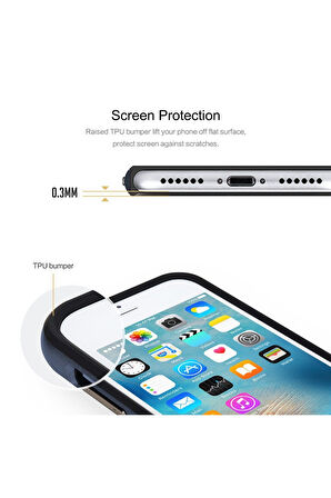 Royce Iphone 7 Plus Koruyucu Minimal Kılıf