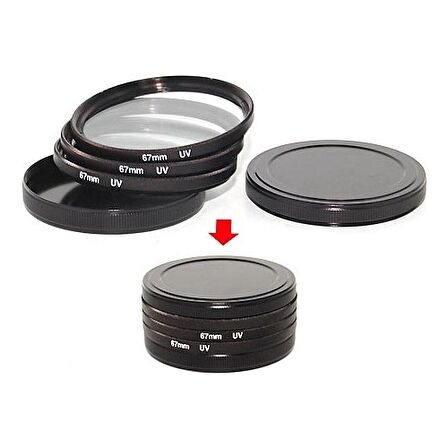 JJC Filtre Muhafaza Kabı 72 Mm - Filter Stack Cap