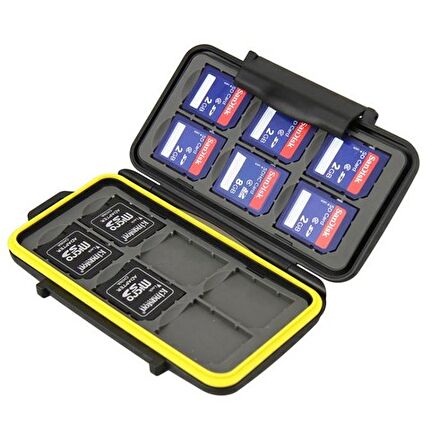 JJC Memory Card Case Hafıza Kartı Kutusu (12 SD Kart)