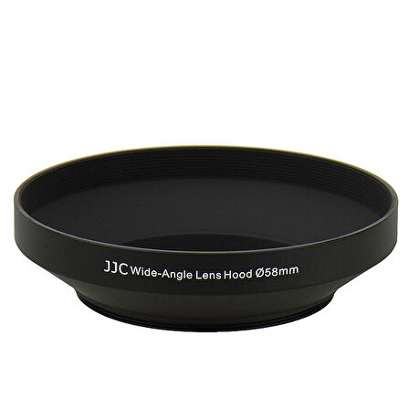 JJC 58mm Metal Geniş Açı Parasoley