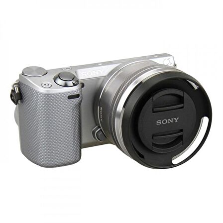 JJC LH-S1650 Sony 16-50mm İçin Metal Paraoley (Siyah)