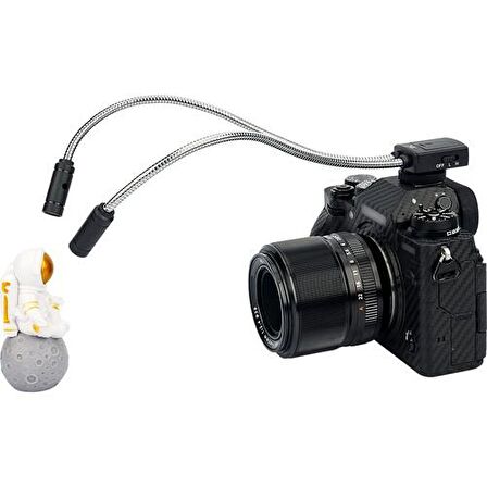 JJC Dslr Makinalar Için Jjc Led-2dıı Makro Çekim Işığı, Canon, Nikon, Sony, Pentax, Olympus uyumlu