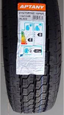 215/75 R16C 116R 10 Kat RL023 Transporter, Çin 2019 Üretimi Yazlık