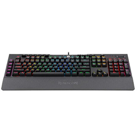 Redragon Brahma K586RGB Red Switch Mekanik Türkçe Kablolu Gaming Klavye