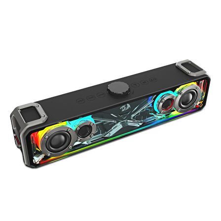 Redragon Surge GS817 RGB 15W x 2 Kablolu & Bluetooth Soundbar