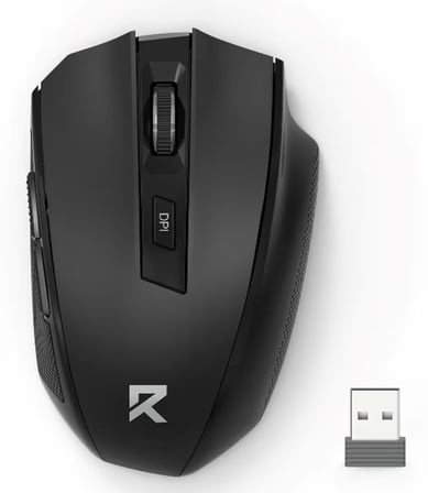 Redragon Bm 2596 2,4 Ghz Kablosuz Fare - Siyah Bm-2596 001 Siyah