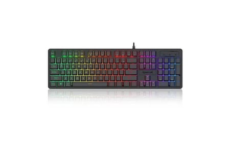 Redragon K521-rgb Netherbane Kablolu 104 Tuşlu Mekanik Türkçe Oyun Klavyesi, Rgb Arka Aydınlatma K52